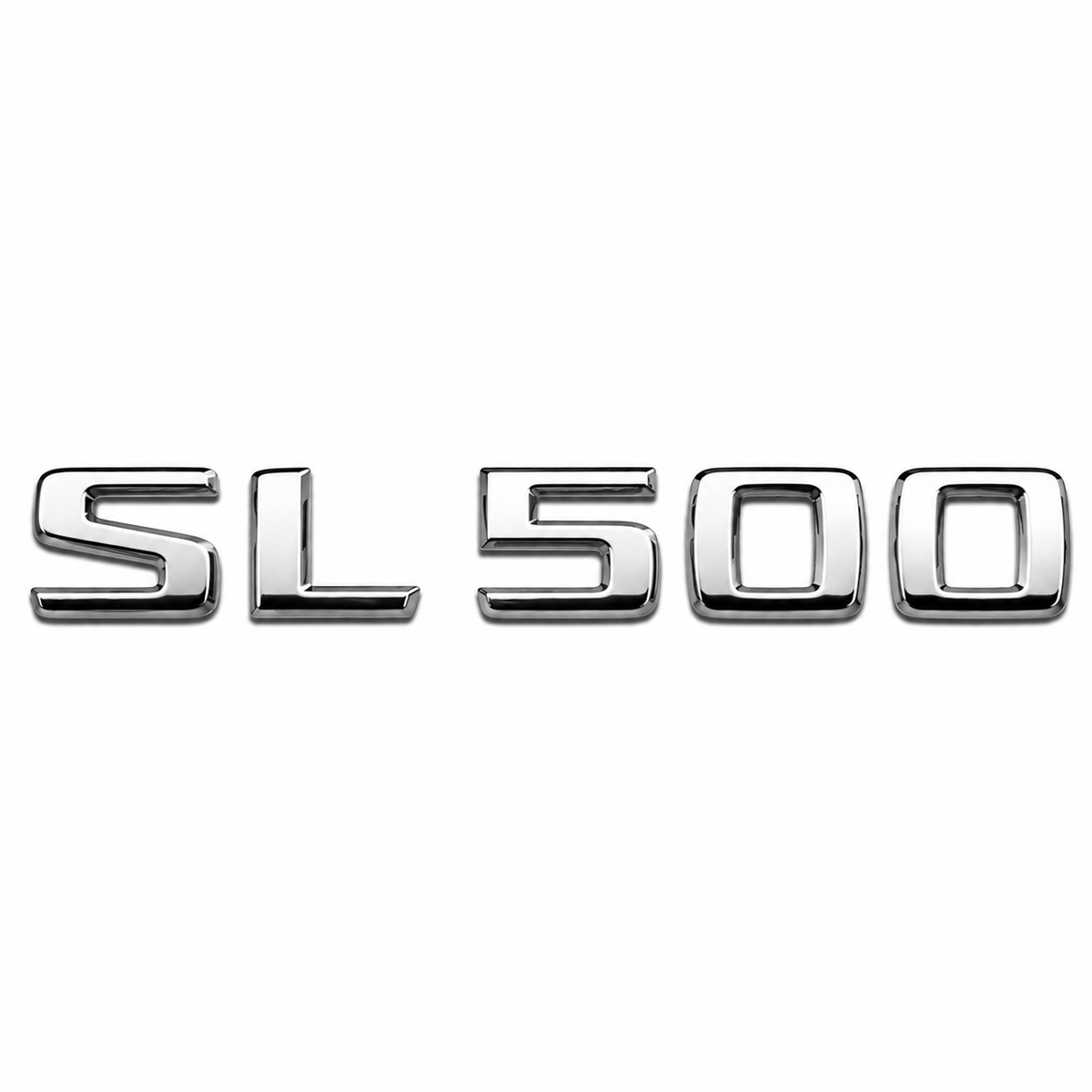 SL 500 Krom Bagaj Yazısı Mercedes-Benz Uyumlu