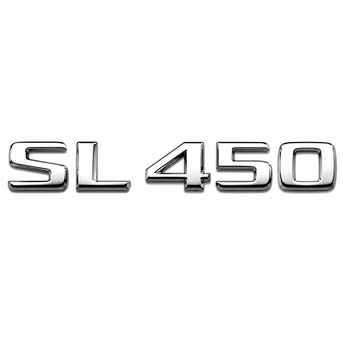 SL 450 Krom Bagaj Yazısı Mercedes-Benz Uyumlu