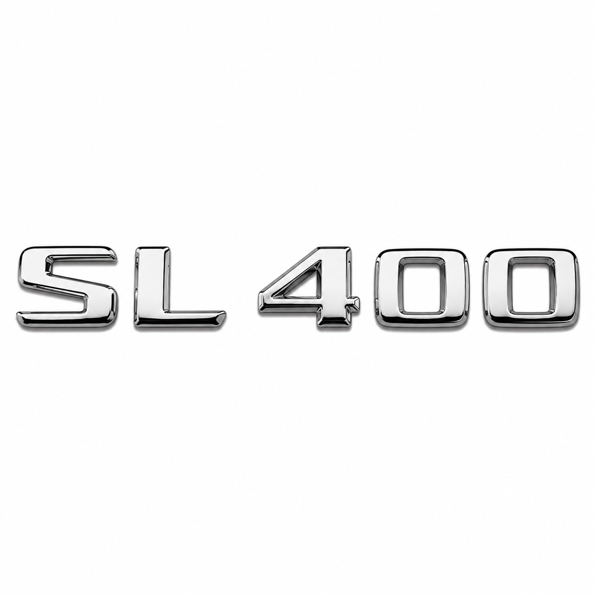 SL 400 Krom Bagaj Yazısı Mercedes-Benz Uyumlu