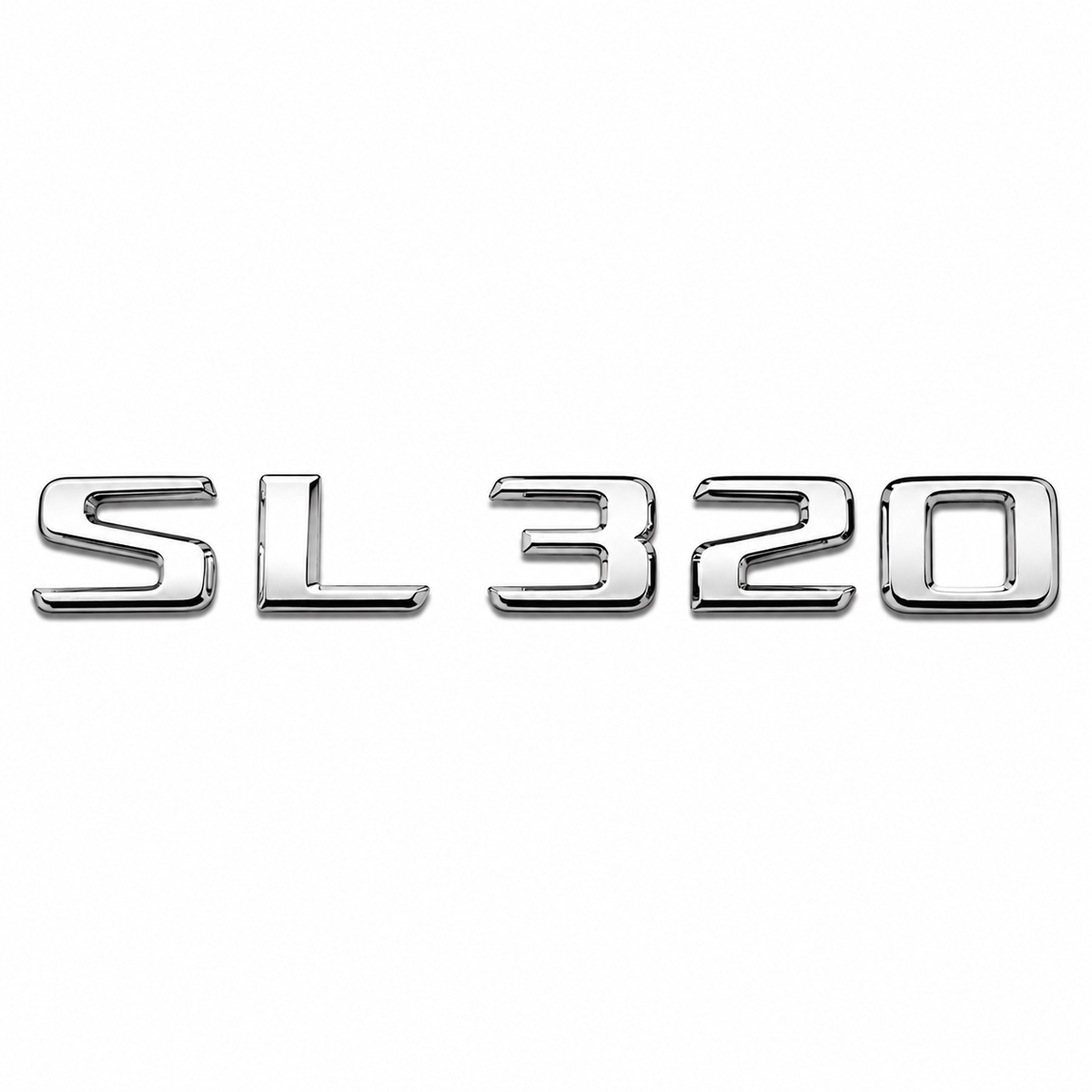 SL 320 Krom Bagaj Yazısı Mercedes-Benz Uyumlu