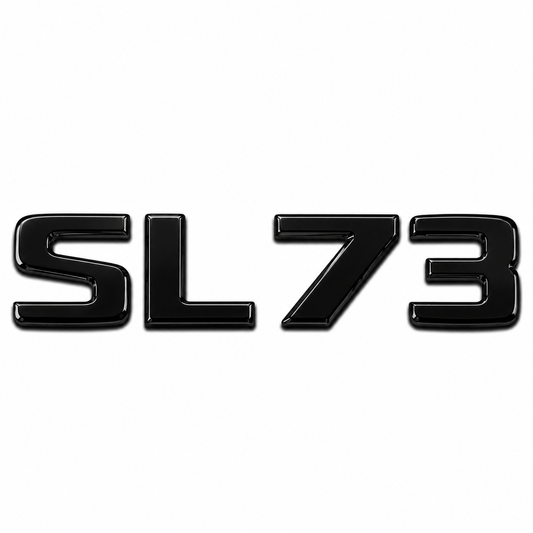 SL 73 Siyah Bagaj Yazısı Mercedes-Benz Uyumlu
