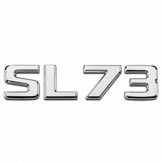 SL 73 Krom Bagaj Yazısı Mercedes-Benz Uyumlu