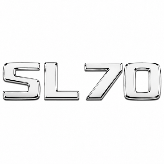 SL 70 Krom Bagaj Yazısı Mercedes-Benz Uyumlu
