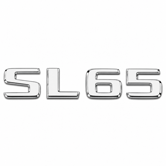 SL 65 Krom Bagaj Yazısı Mercedes-Benz Uyumlu