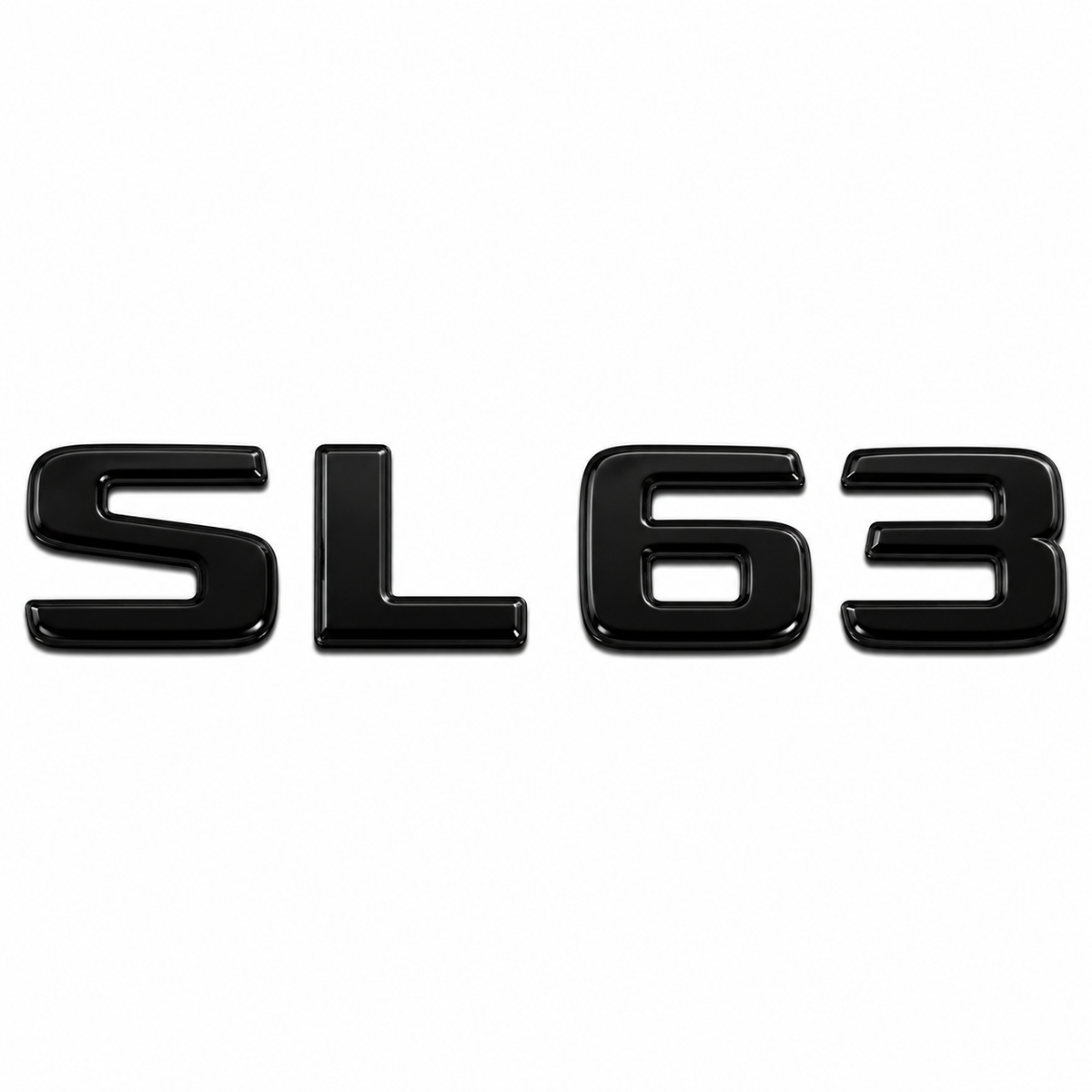 SL 63 Siyah Bagaj Yazısı Mercedes-Benz Uyumlu