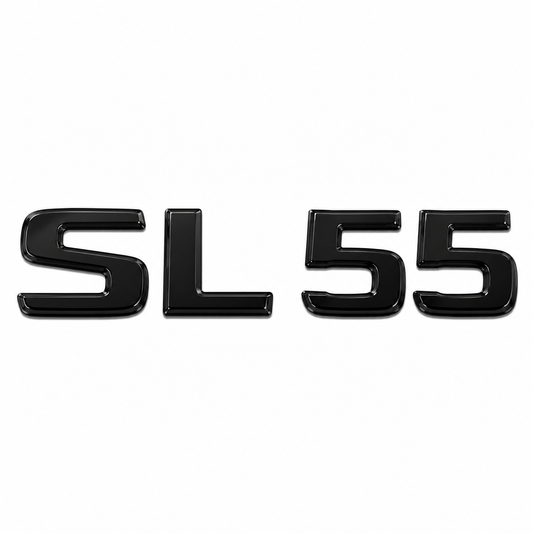 SL 55 Siyah Bagaj Yazısı Mercedes-Benz Uyumlu