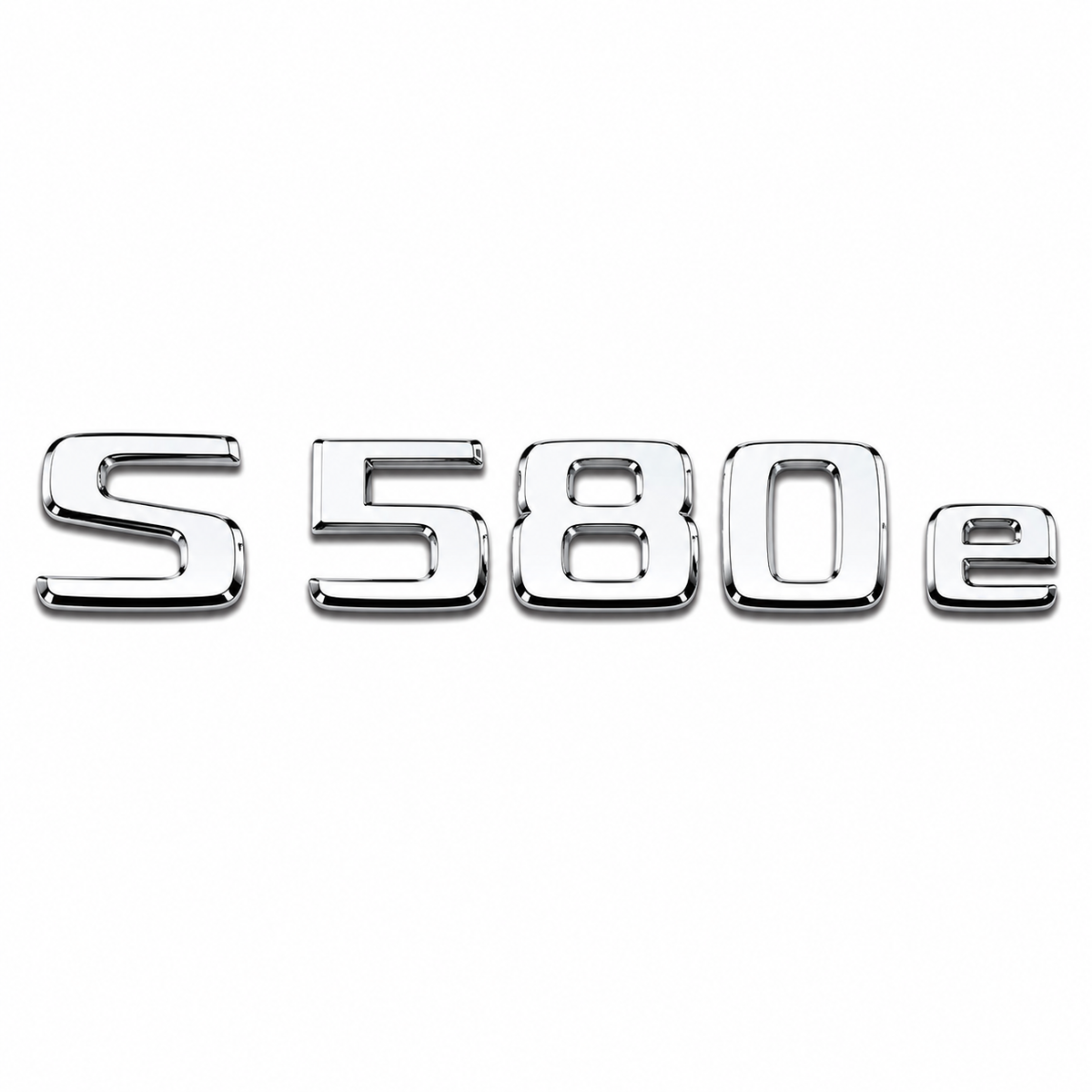 S 580 e Krom Bagaj Yazısı Mercedes-Benz Uyumlu