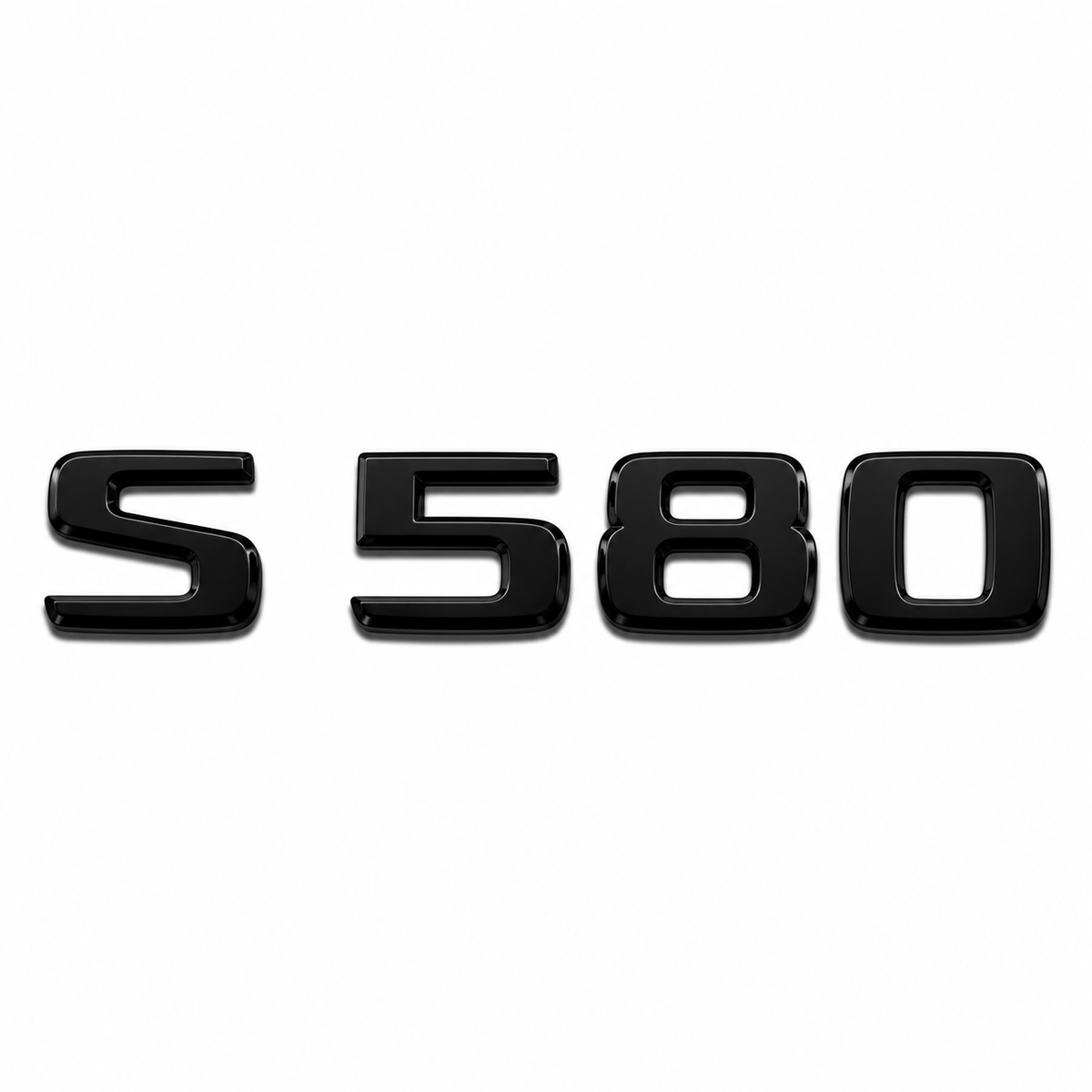 S 580 Siyah Bagaj Yazısı Mercedes-Benz Uyumlu