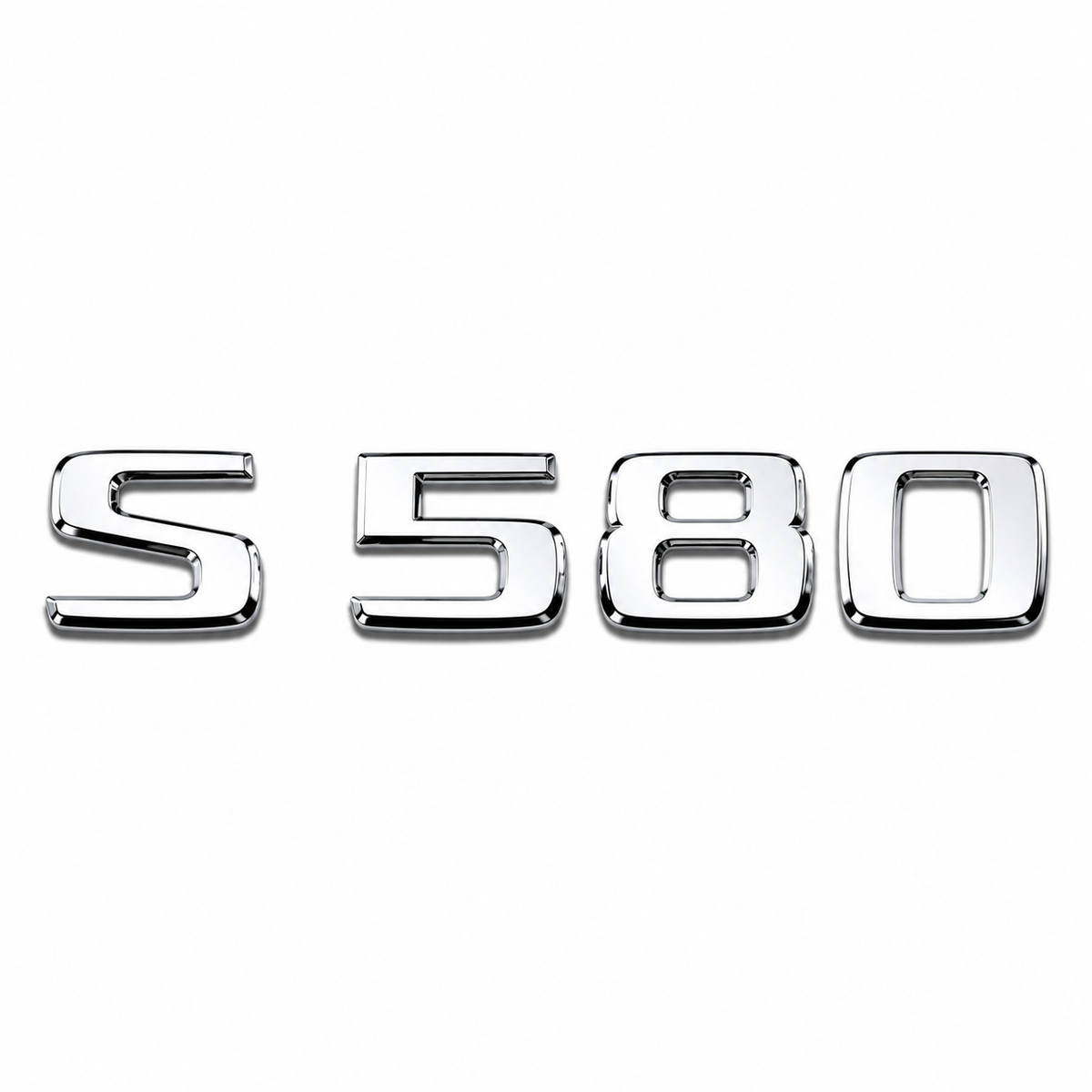 S 580 Krom Bagaj Yazısı Mercedes-Benz Uyumlu