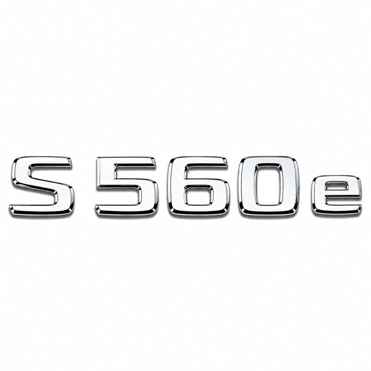 S 560 e Krom Bagaj Yazısı Mercedes-Benz Uyumlu