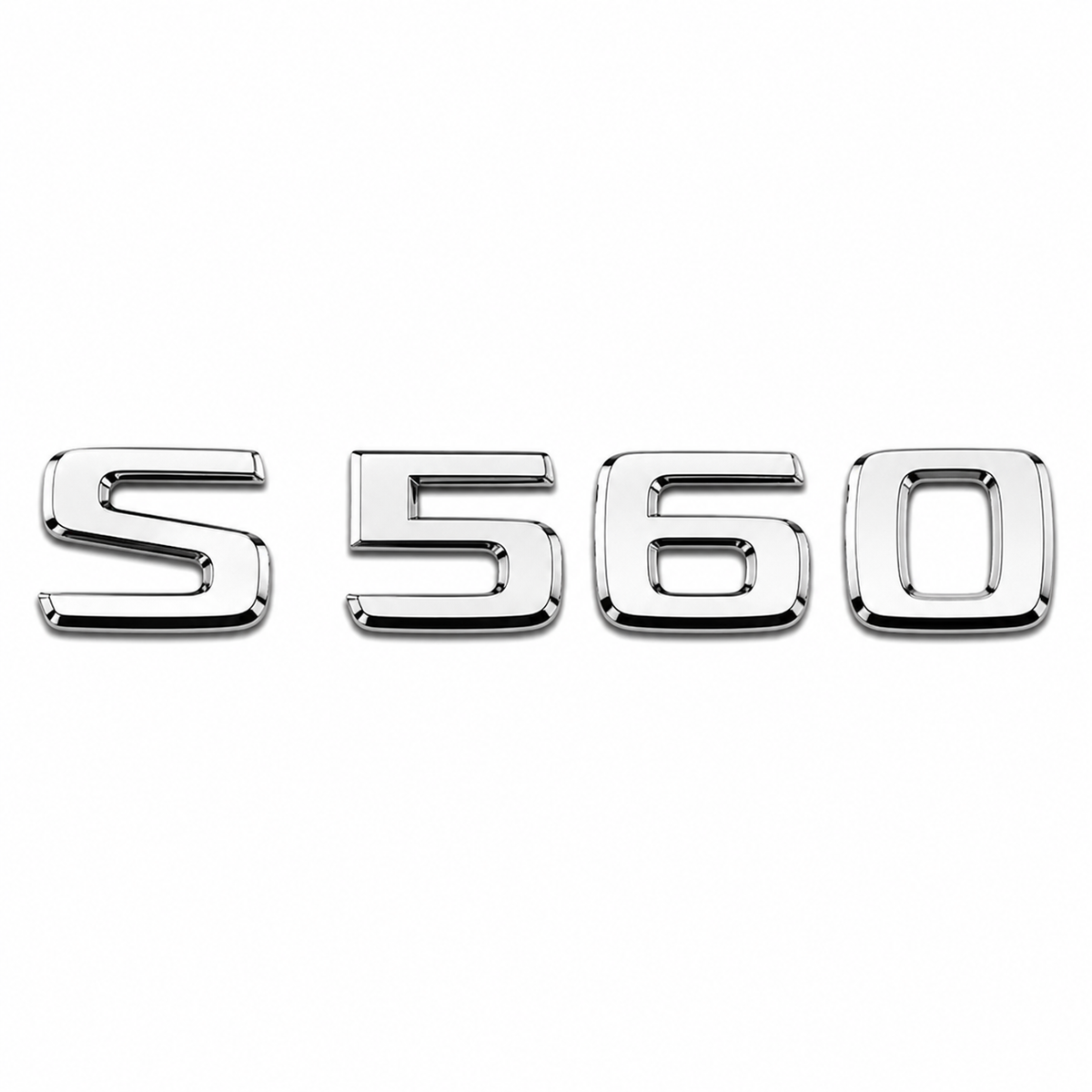 S 560 Krom Bagaj Yazısı Mercedes-Benz Uyumlu