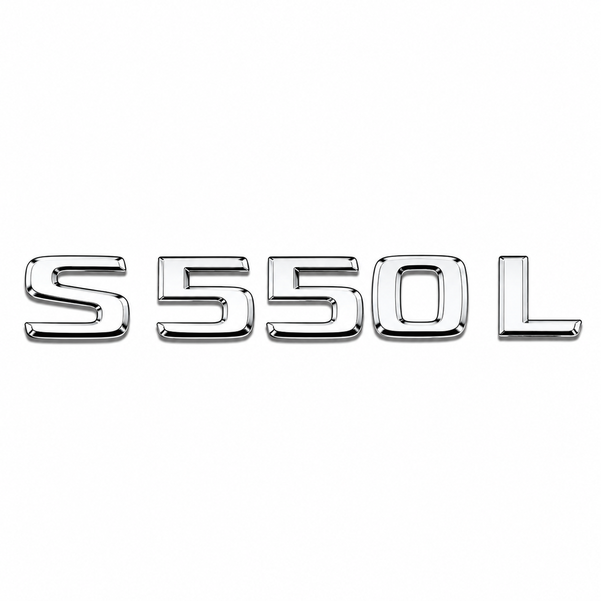 S 550L Krom Bagaj Yazısı Mercedes-Benz Uyumlu