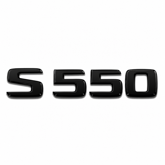 S 550 Siyah Bagaj Yazısı Mercedes-Benz Uyumlu