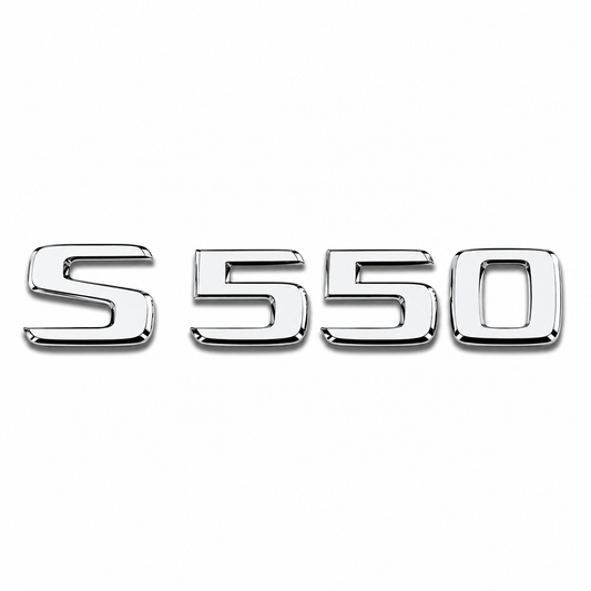S 550 Krom Bagaj Yazısı Mercedes-Benz Uyumlu