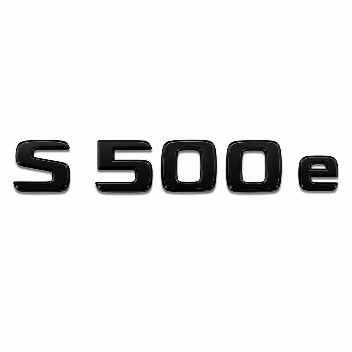 S 500e Siyah Bagaj Yazısı Mercedes-Benz Uyumlu