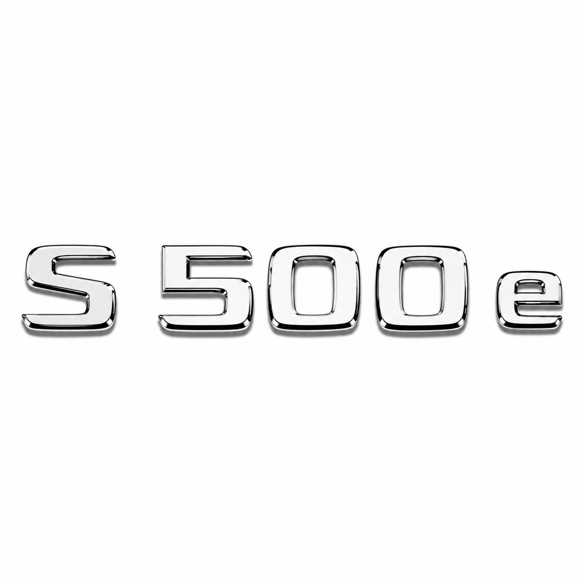 S 500e Krom Bagaj Yazısı Mercedes-Benz Uyumlu