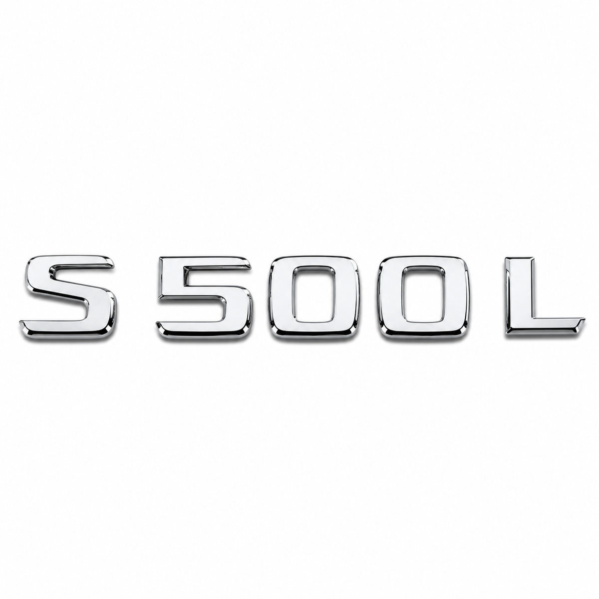 S 500L Krom Bagaj Yazısı Mercedes-Benz Uyumlu