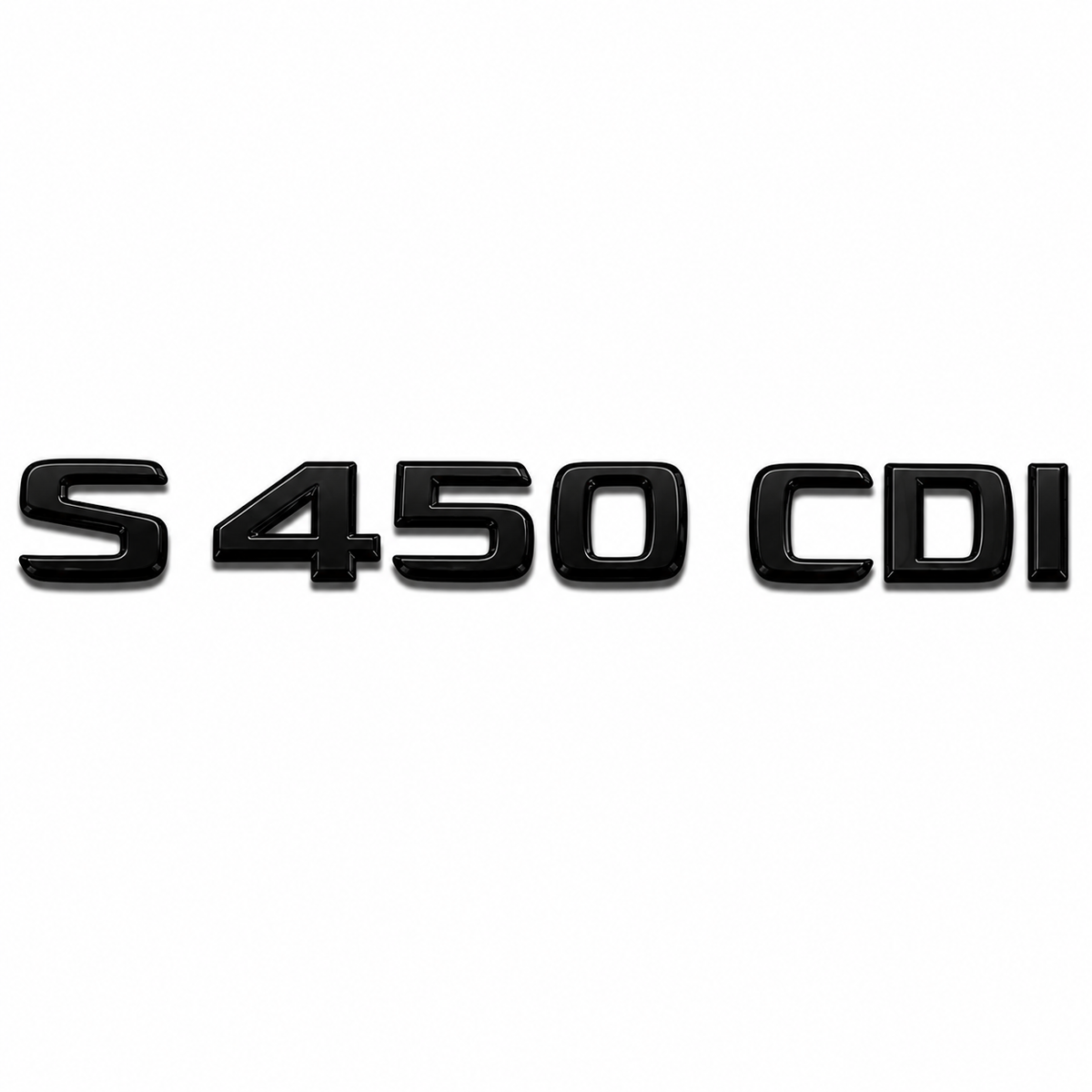 S 450 CDI Siyah Bagaj Yazısı Mercedes-Benz Uyumlu