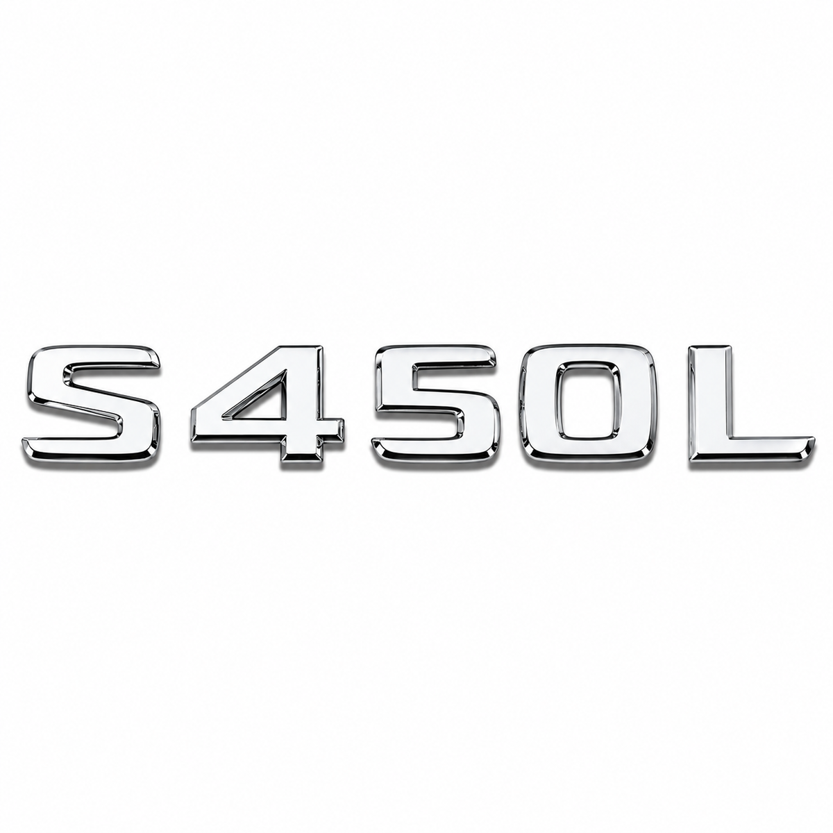 S 450L Krom Bagaj Yazısı Mercedes-Benz Uyumlu