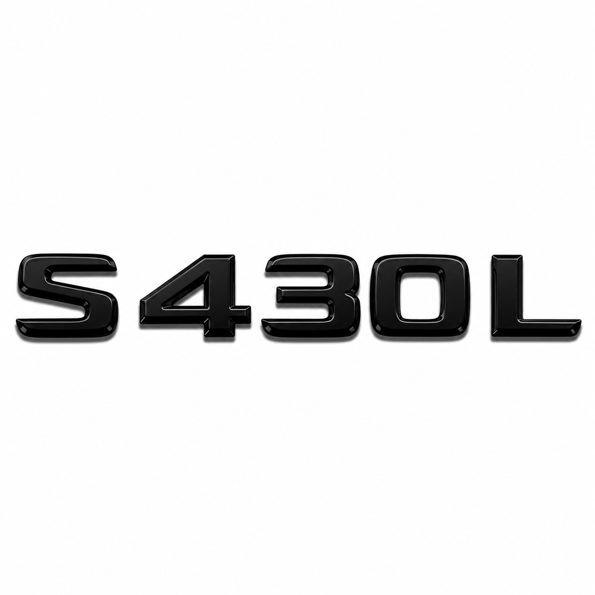 S 430L Siyah Bagaj Yazısı Mercedes-Benz Uyumlu