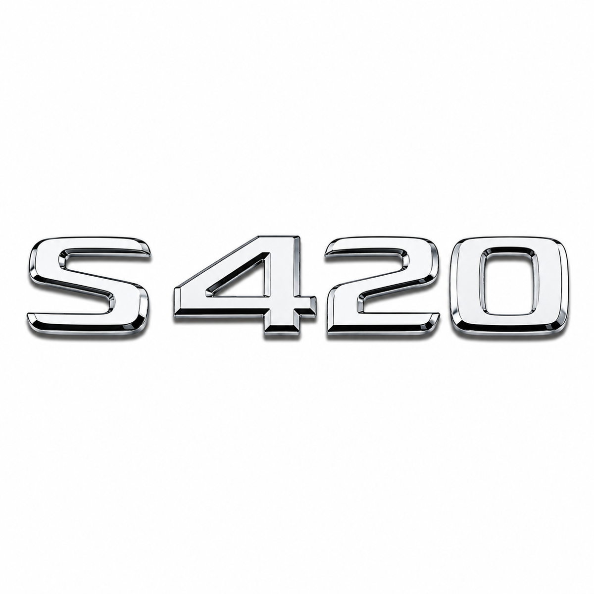 S 420 Krom Bagaj Yazısı Mercedes-Benz Uyumlu