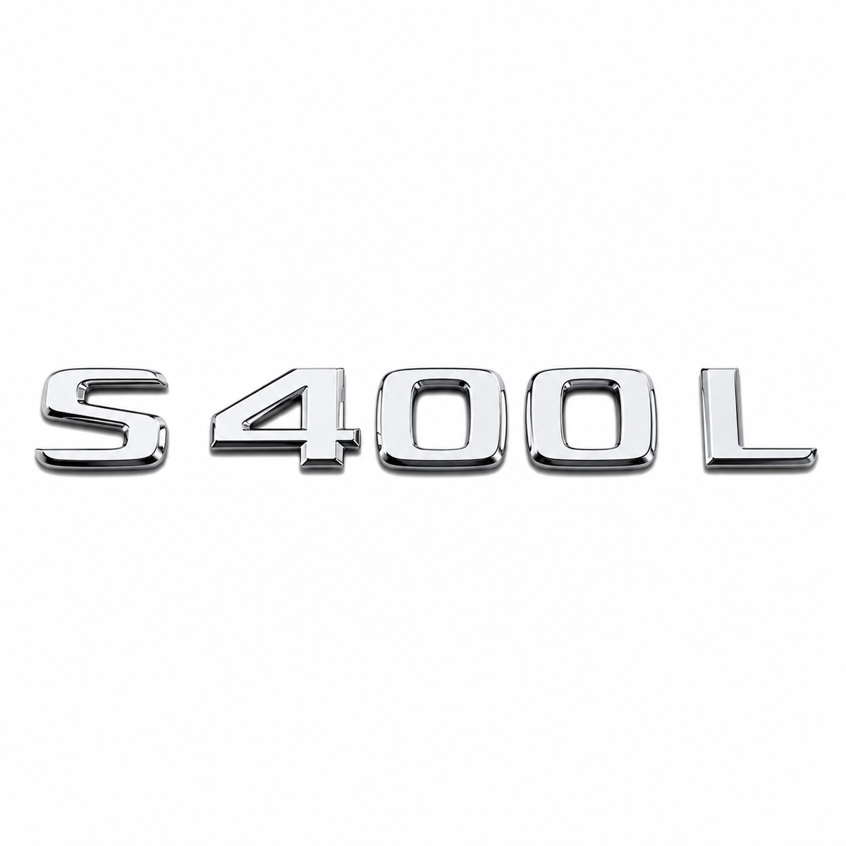 S 400L Krom Bagaj Yazısı Mercedes-Benz Uyumlu