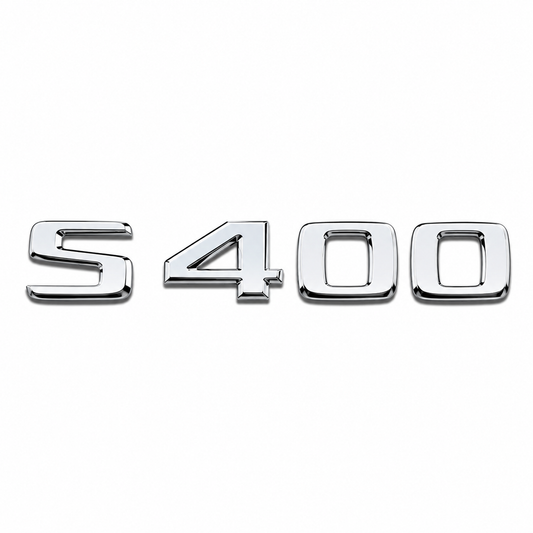 S 400 Krom Bagaj Yazısı Mercedes-Benz Uyumlu