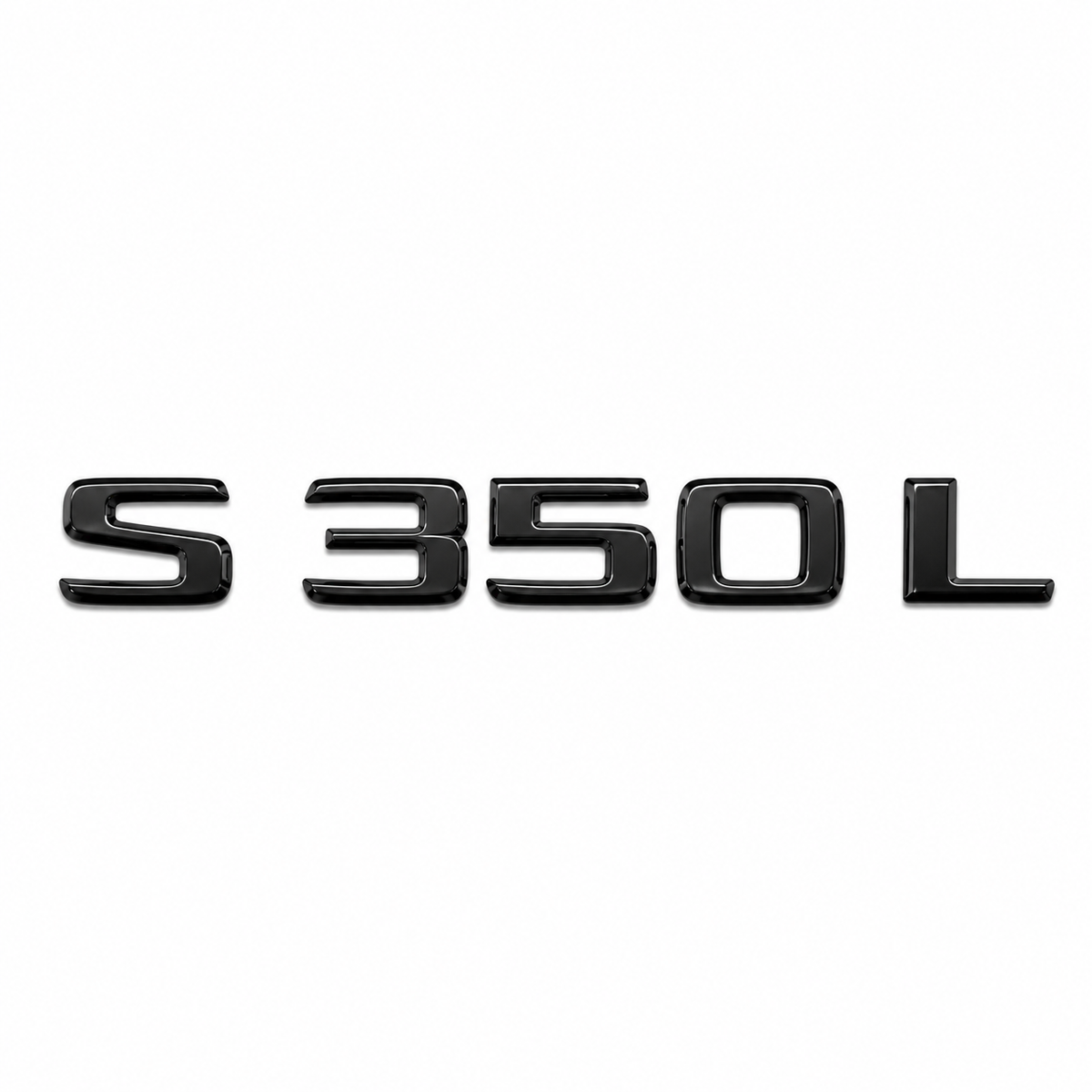 S 350L Siyah Bagaj Yazısı Mercedes-Benz Uyumlu