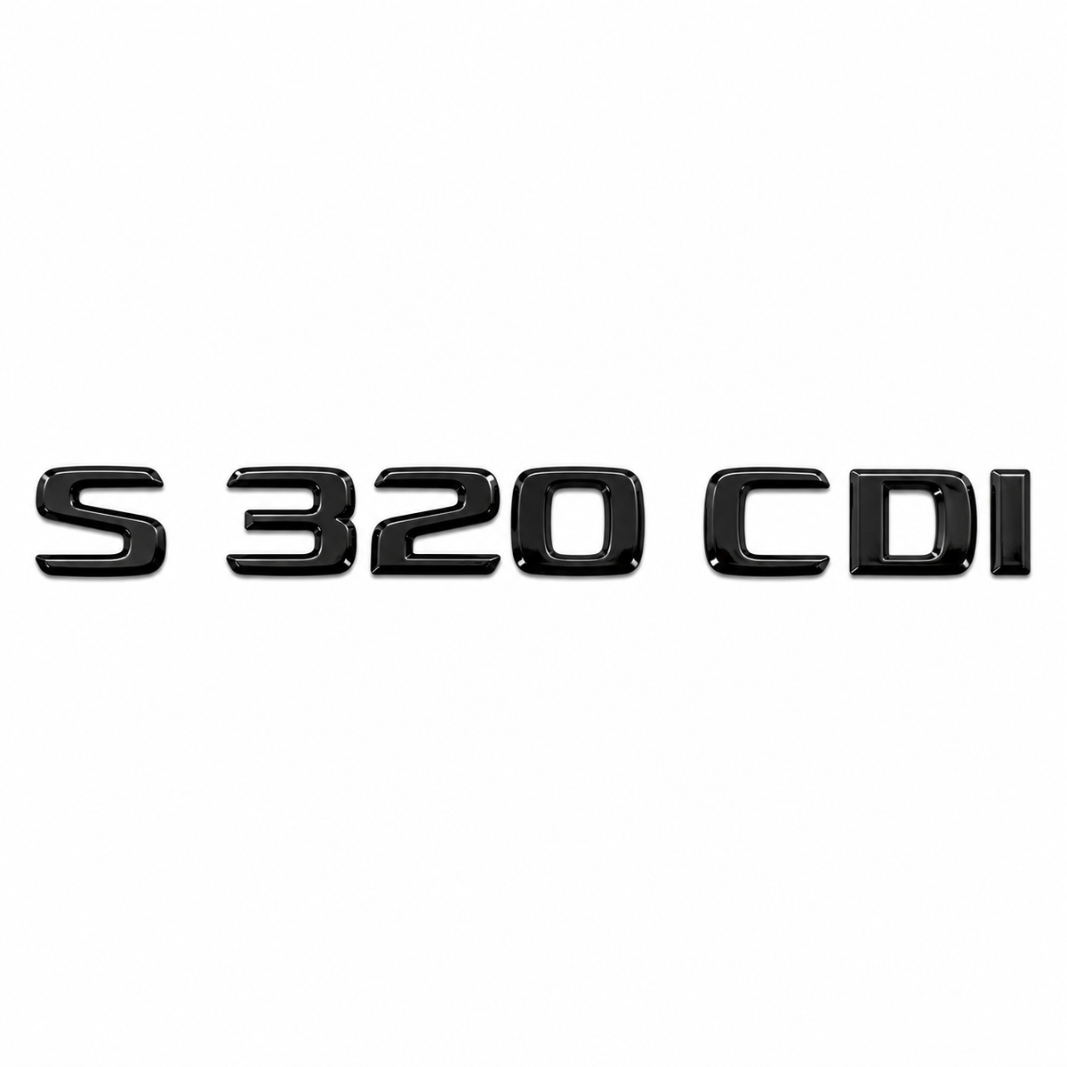 S 320 CDI Siyah Bagaj Yazısı Mercedes-Benz Uyumlu