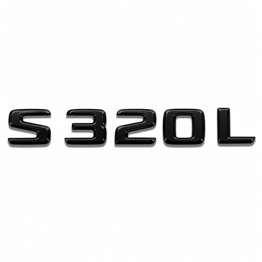 S 320 L Siyah Bagaj Yazısı Mercedes-Benz Uyumlu
