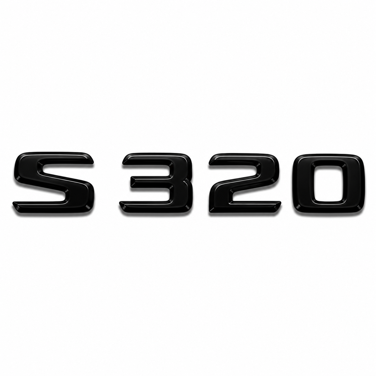 S 320 Siyah Bagaj Yazısı Mercedes-Benz Uyumlu