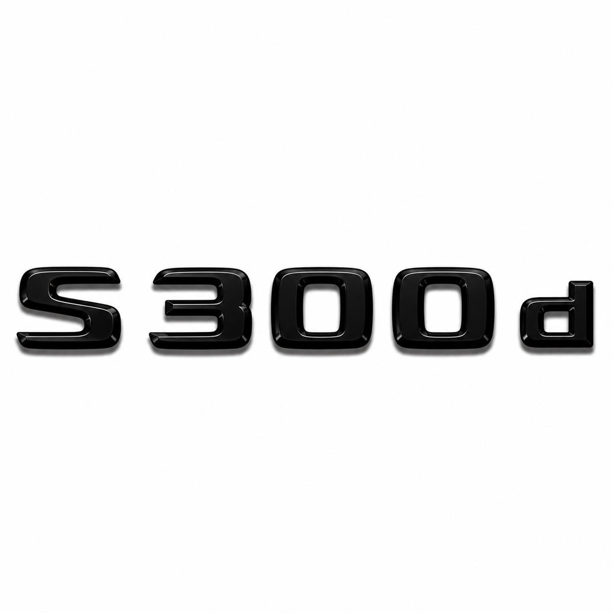 S 300 d Siyah Bagaj Yazısı Mercedes-Benz Uyumlu
