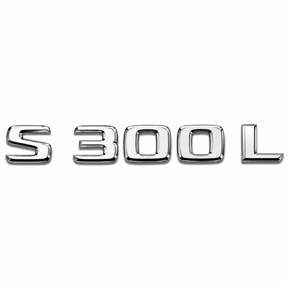 S 300L Krom Bagaj Yazısı Mercedes-Benz Uyumlu