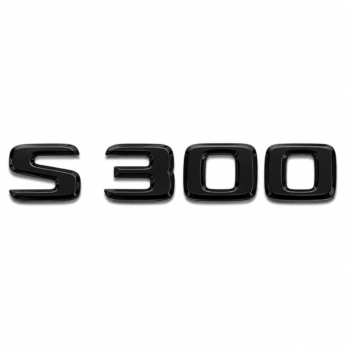 S 300 Siyah Bagaj Yazısı Mercedes-Benz Uyumlu