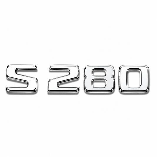 S 280 Krom Bagaj Yazısı Mercedes-Benz Uyumlu