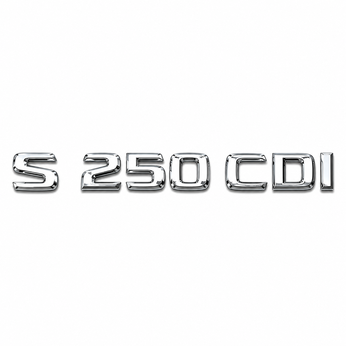 S 250 CDI Krom Bagaj Yazısı Mercedes-Benz Uyumlu