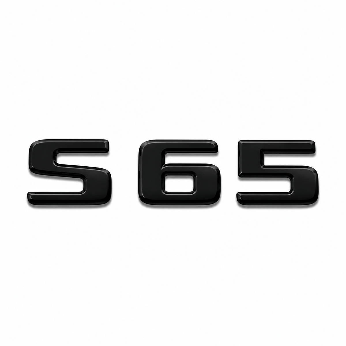 S 65 Siyah Bagaj Yazısı Mercedes-Benz Uyumlu