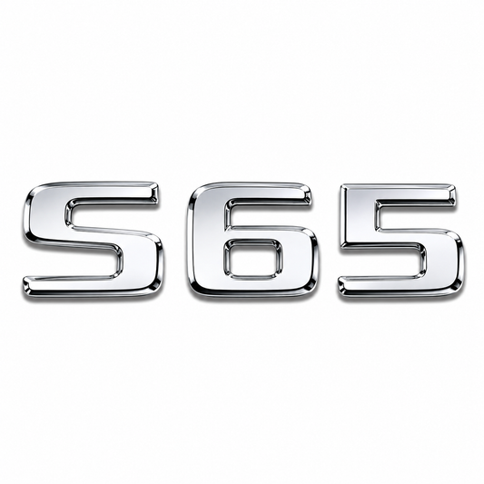 S 65 Krom Bagaj Yazısı Mercedes-Benz Uyumlu