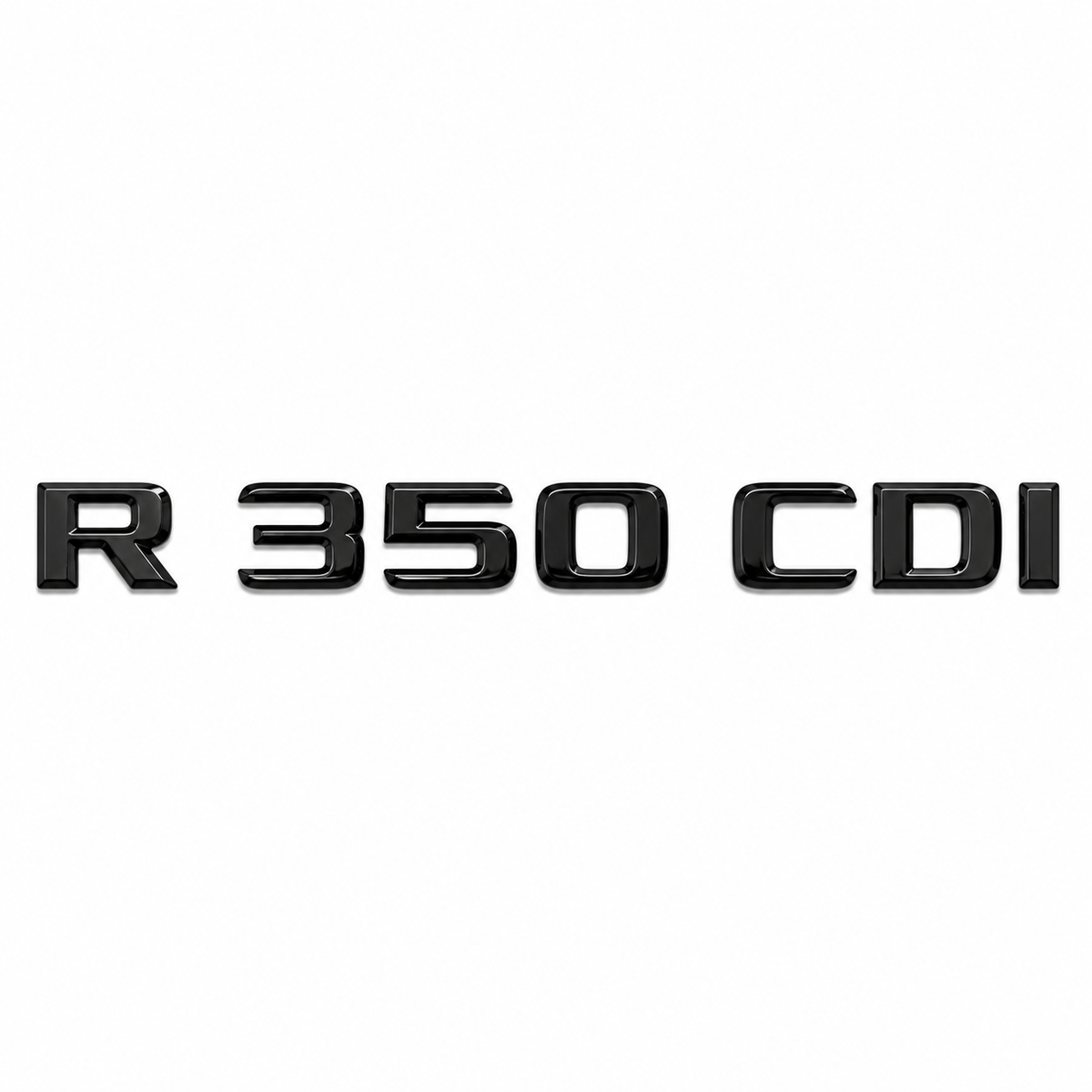 R 350 CDI Siyah Bagaj Yazısı Mercedes-Benz Uyumlu