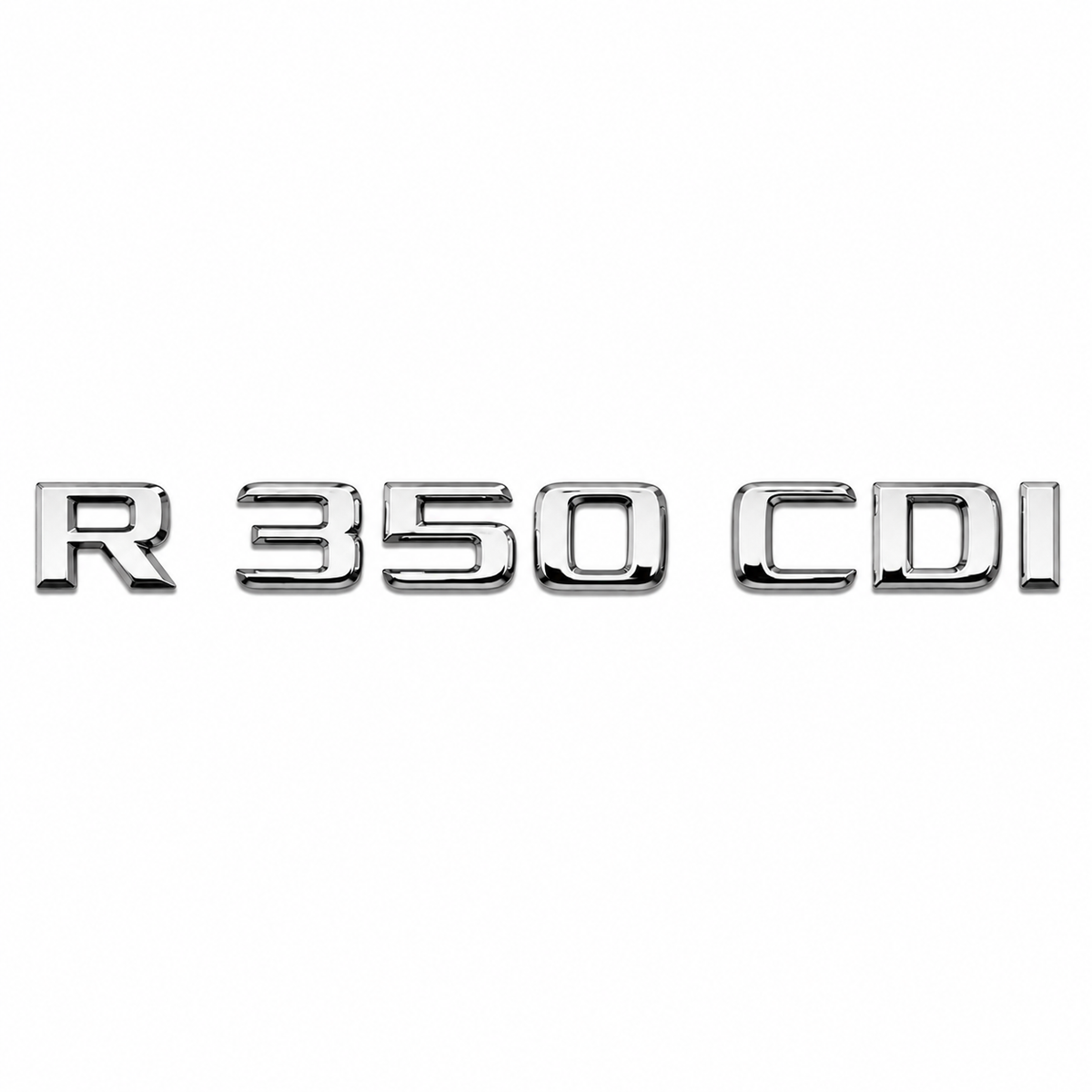 R 350 CDI Krom Bagaj Yazısı Mercedes-Benz Uyumlu