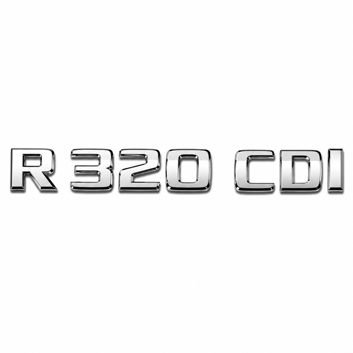 R 320 CDI Krom Bagaj Yazısı Mercedes-Benz Uyumlu