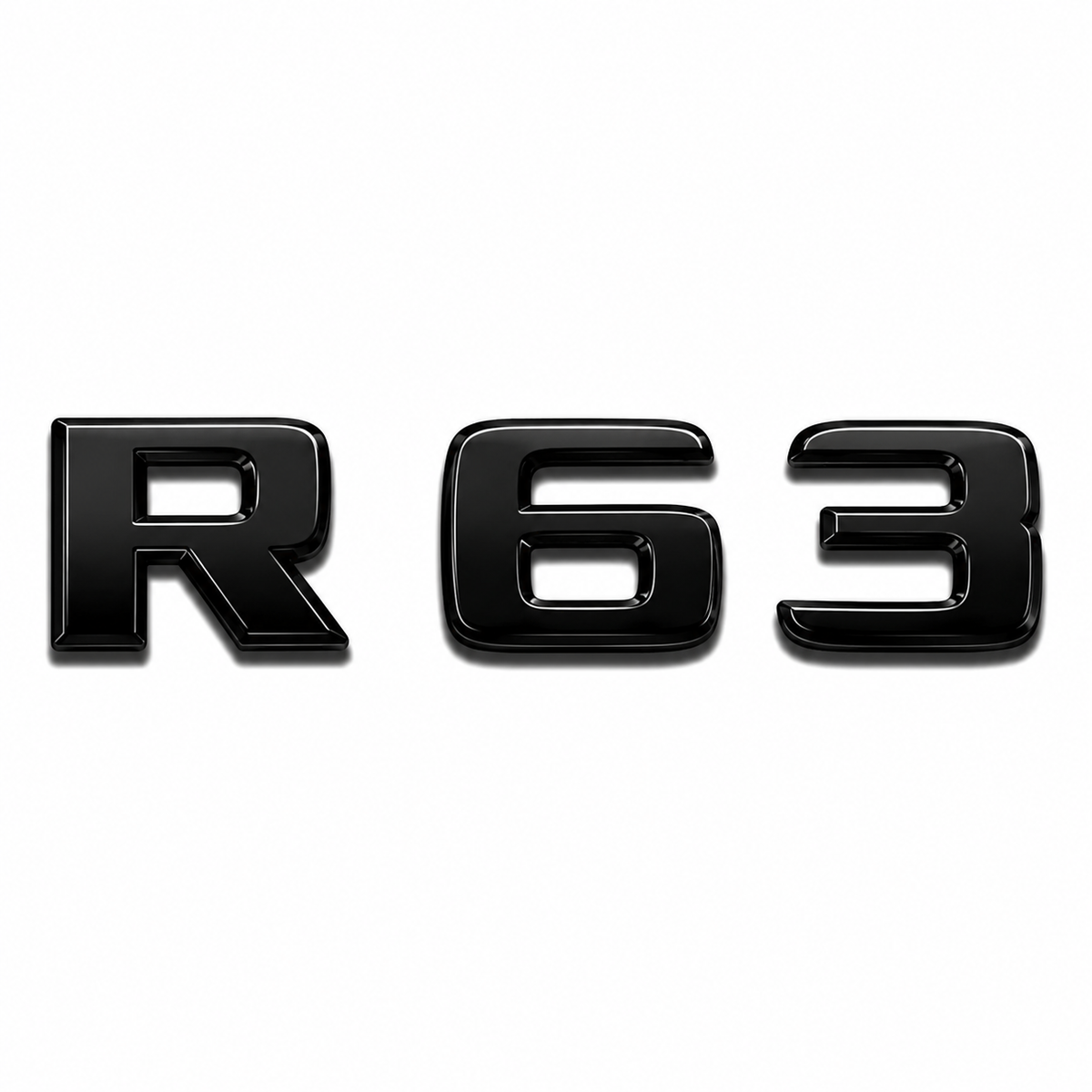 R 63 Siyah Bagaj Yazısı Mercedes-Benz Uyumlu