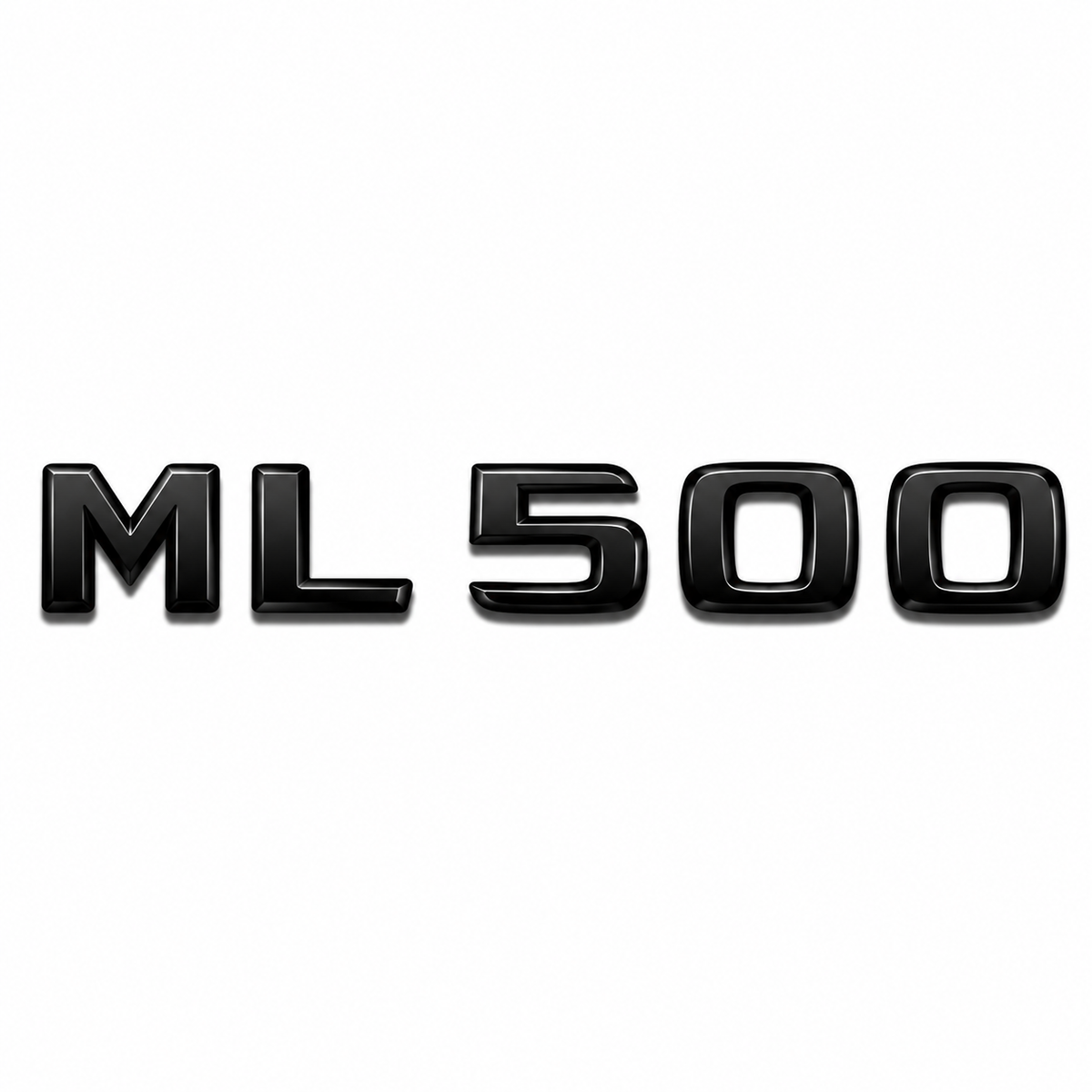 ML 500 Siyah Bagaj Yazısı Mercedes-Benz Uyumlu
