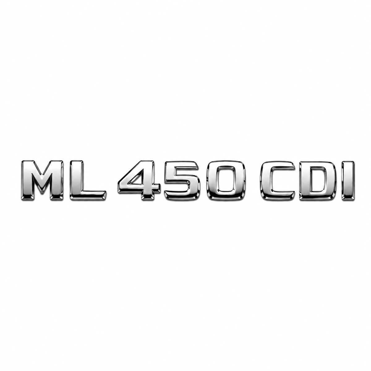 ML 450 CDI Krom Bagaj Yazısı Mercedes-Benz Uyumlu
