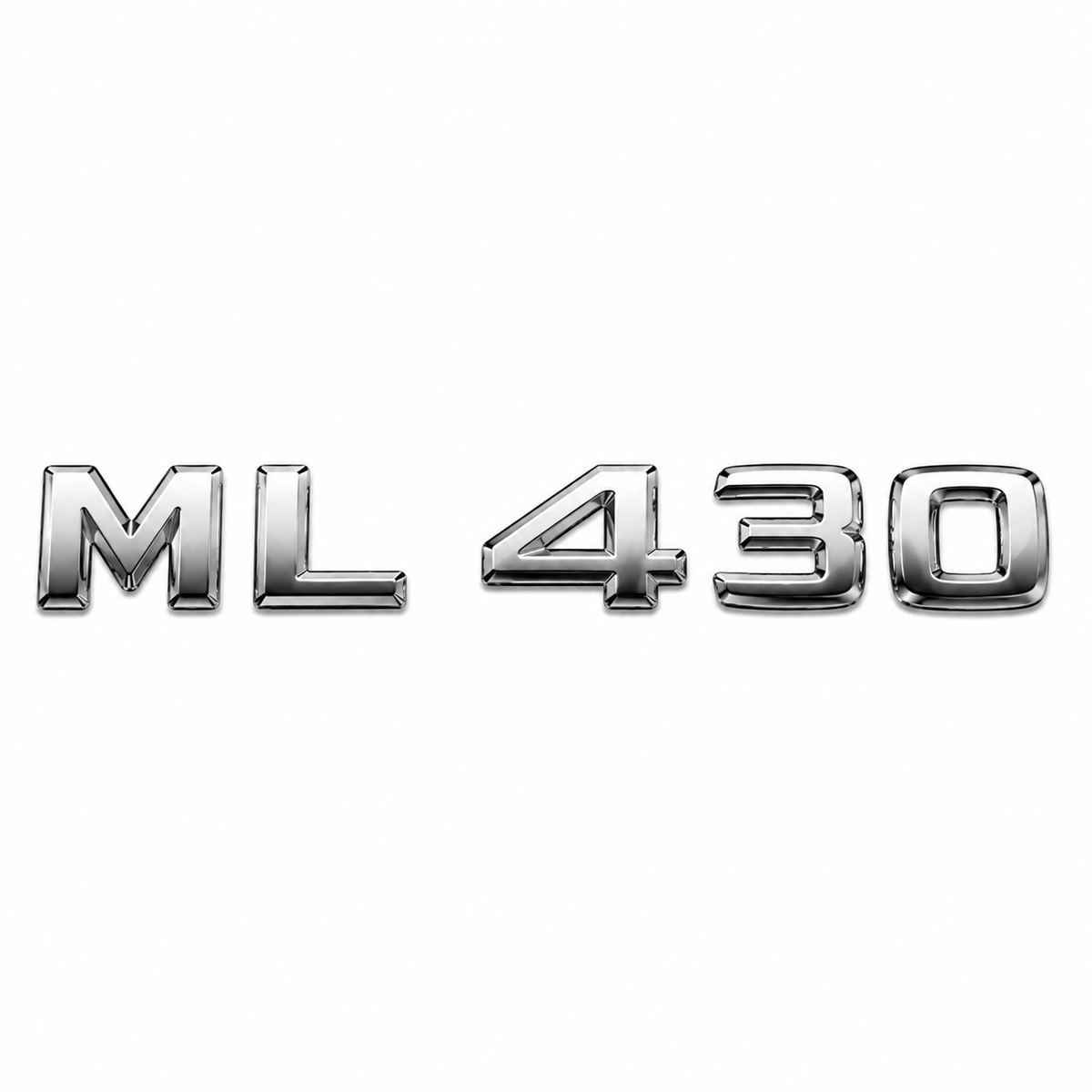 ML 430 Krom Bagaj Yazısı Mercedes-Benz Uyumlu