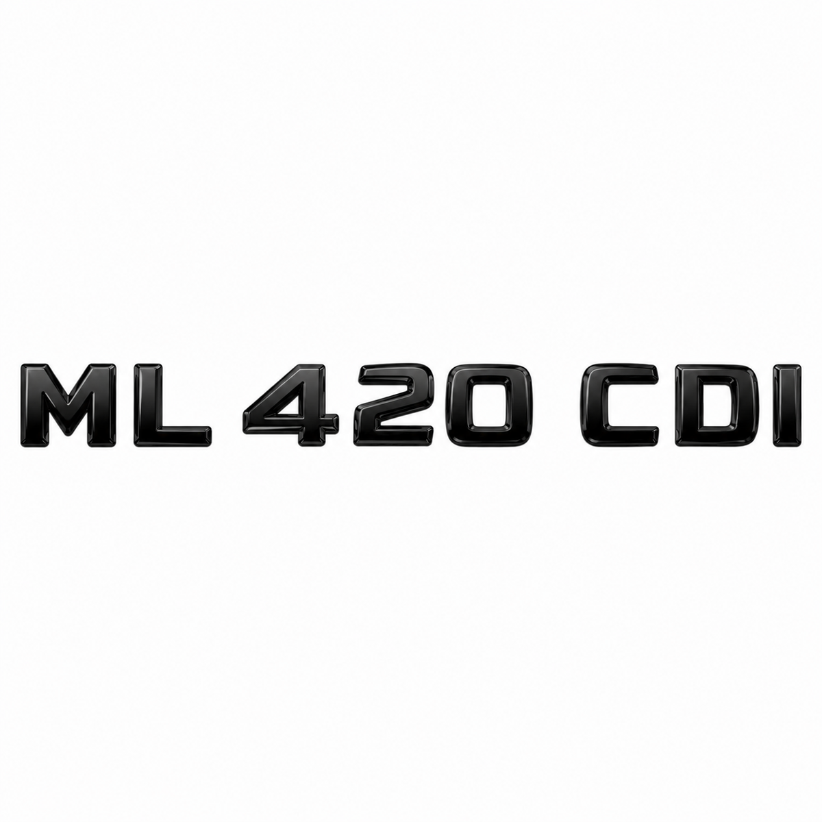 ML 420 CDI Siyah Bagaj Yazısı Mercedes-Benz Uyumlu