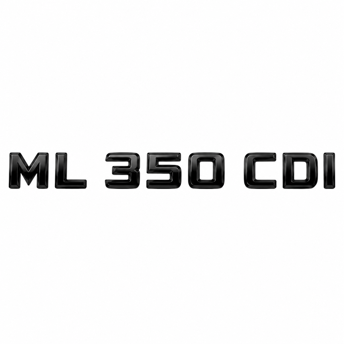 ML 350 CDI Siyah Bagaj Yazısı Mercedes-Benz Uyumlu
