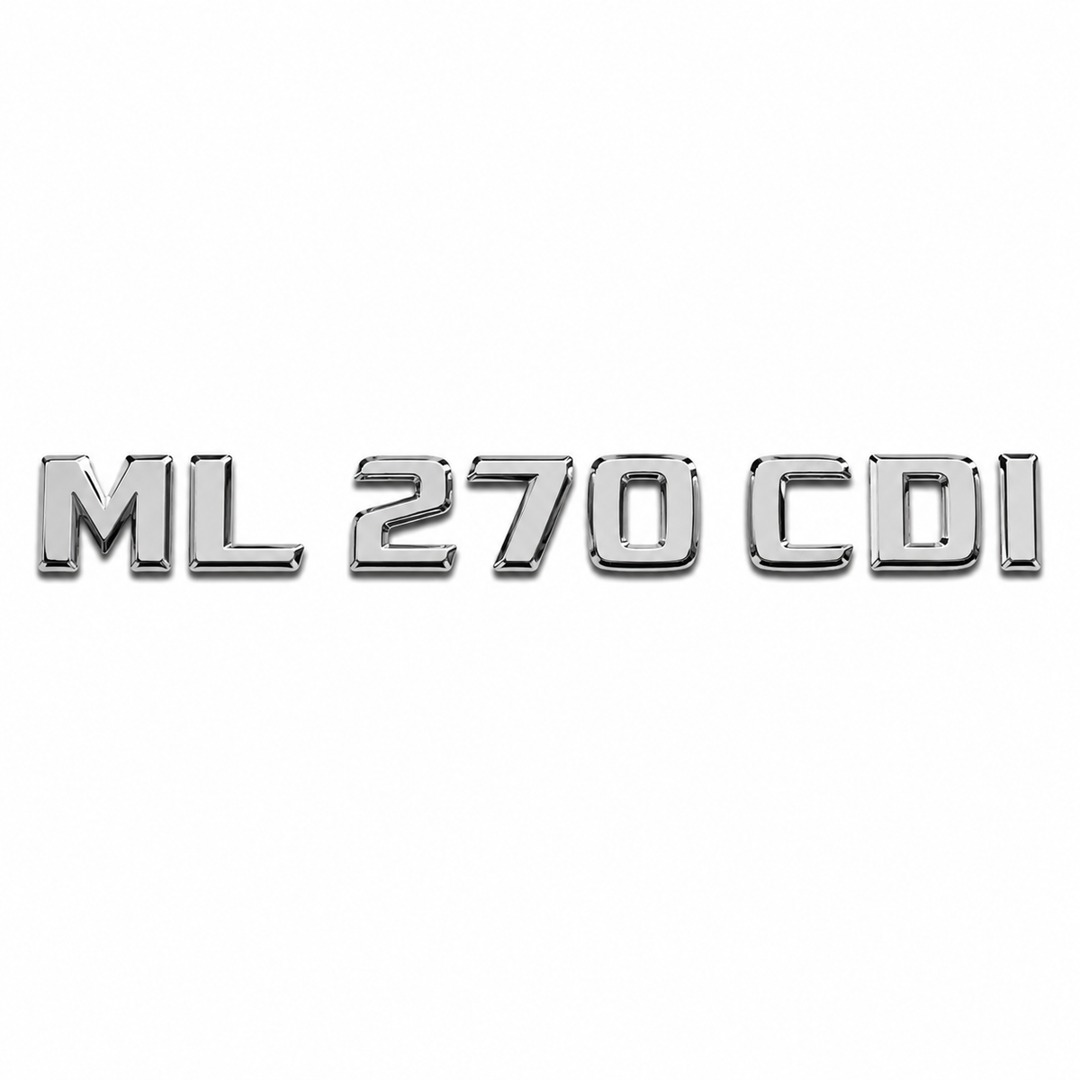 ML 270 CDI Krom Bagaj Yazısı Mercedes-Benz Uyumlu