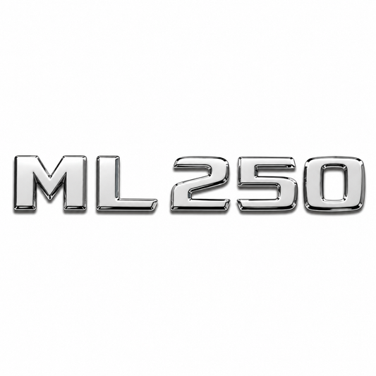 ML 250 Krom Bagaj Yazısı Mercedes-Benz Uyumlu