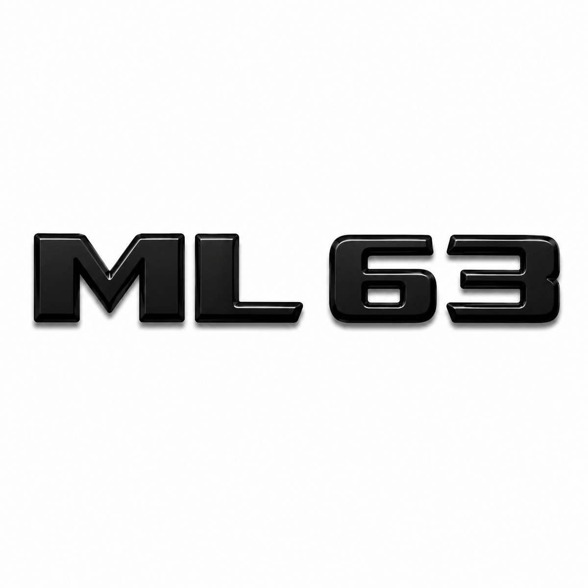 ML 63 Siyah Bagaj Yazısı Mercedes-Benz Uyumlu